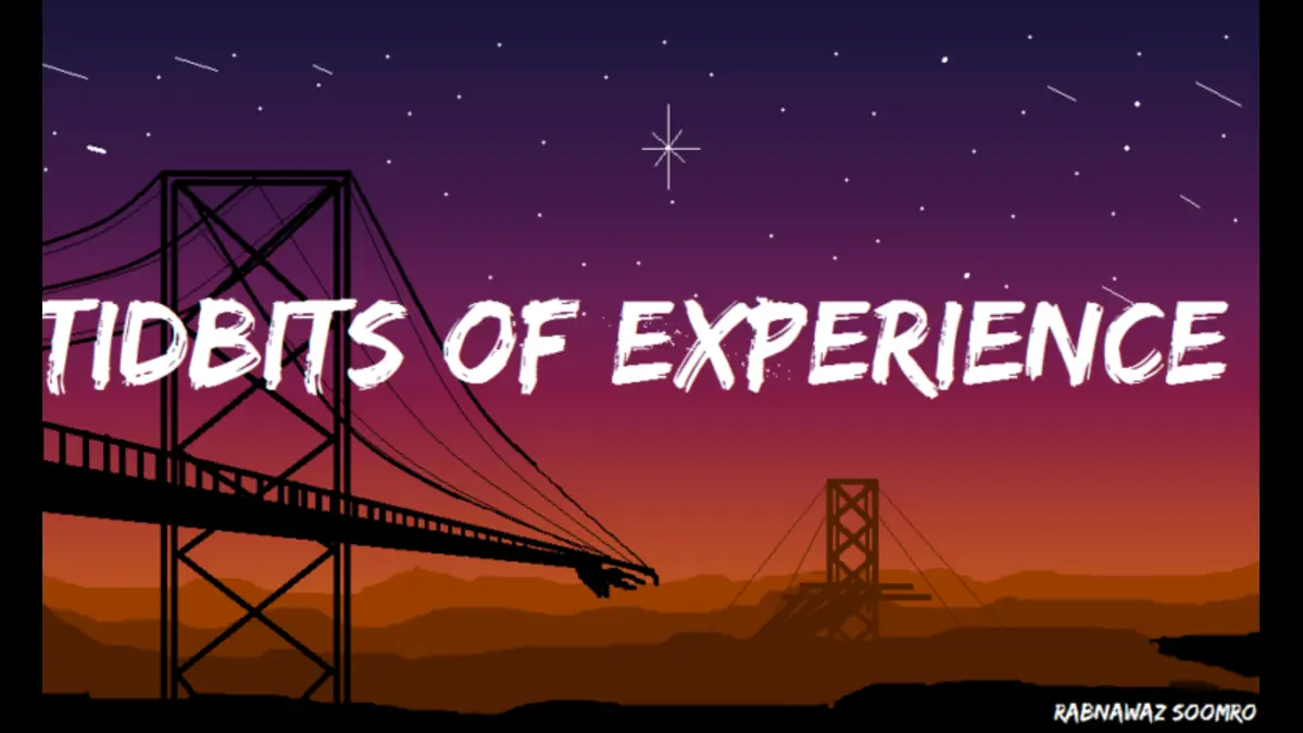 tidbits of experience